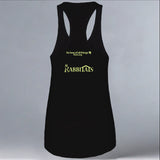 Rabbitats - Ladies Racerback Tank - Black