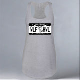 Rocky Mountain Wolf Project - Ladies Tank - Heather Gray