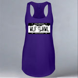 Rocky Mountain Wolf Project - Ladies Tank - Purple Rush