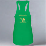 Save Giraffes Now - Ladies Racerback Tank - Kelly