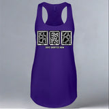 Save Giraffes Now - Ladies Tank - Purple Rush