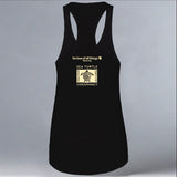Tour de Turtles - Ladies Racerback Tank - Black