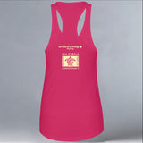 Tour de Turtles - Ladies Racerback Tank - Raspberry