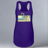 Snow Leopard Trust - Ladies Tank - Purple Rush