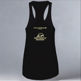 Wheek On! - Ladies Racerback Tank - Black