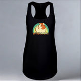 Wheek On! - Ladies Racerback Tank - Black
