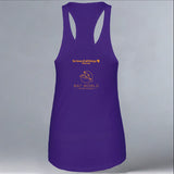 Bat World Sanctuary - Ladies Racerback Tank - Purple Rush