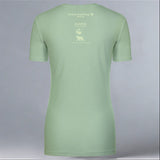 Alaska Wildlife Conservation Center - Ladies V-Neck - Mint