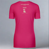 Alaska Wildlife Conservation Center - Ladies V-Neck - Raspberry