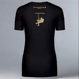 Alpine Rescue Team - Ladies V-Neck - Black