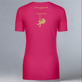 Alpine Rescue Team - Ladies V-Neck - Raspberry