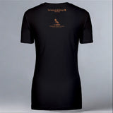 California Raptor Center - Ladies V-Neck - Black