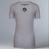 California Wildlife Center - Ladies V-Neck - Heather Gray