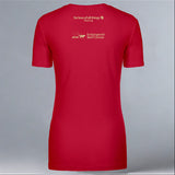 Endangered Wolf Center - Ladies V-Neck - Red