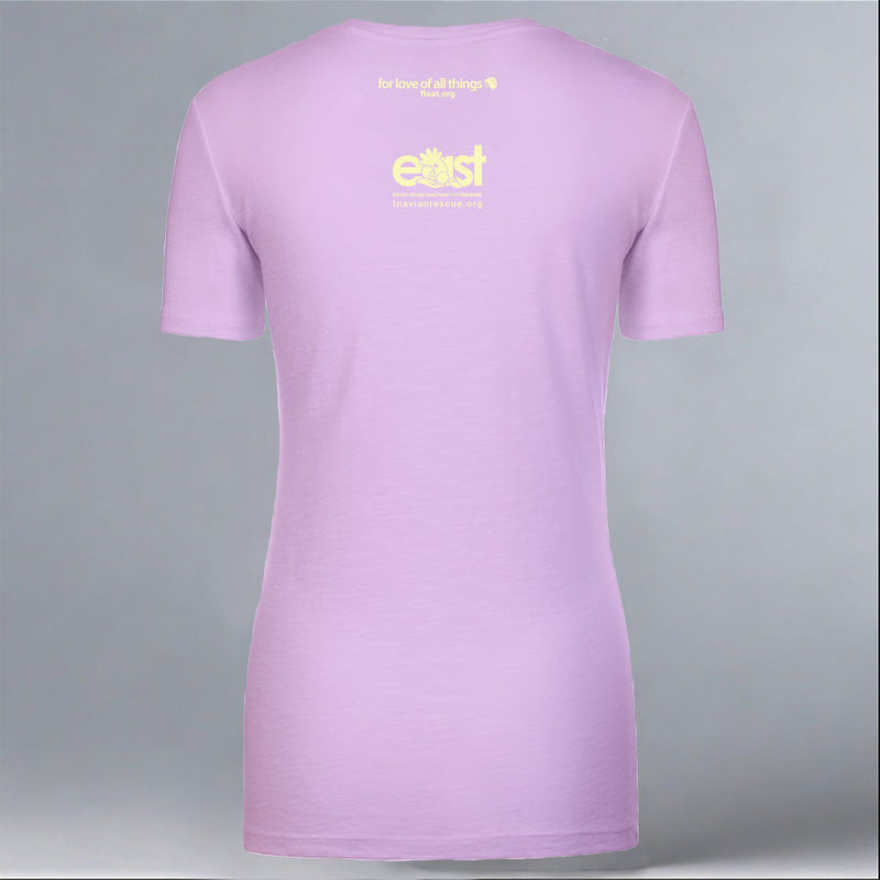 EAST - Ladies V-Neck - Lilac
