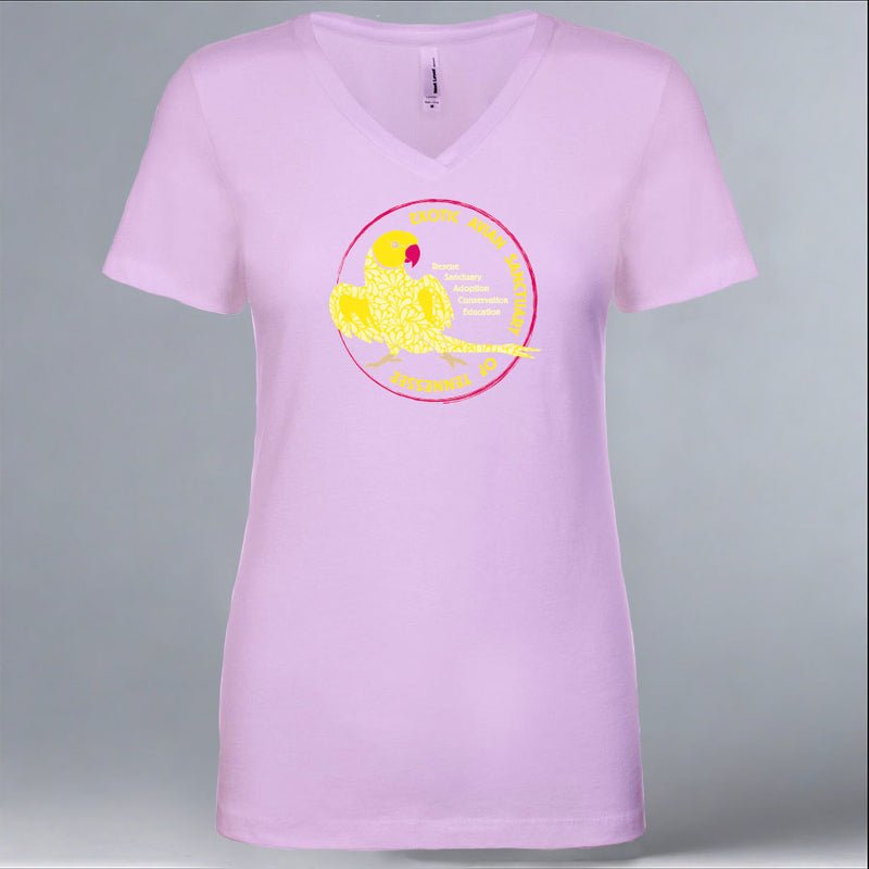 EAST - Ladies V-Neck - Lilac