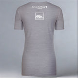 Grand Canyon Wolf Recovery Project - Ladies V-Neck - Heather Gray