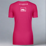 Grand Canyon Wolf Recovery Project - Ladies V-Neck - Raspberry