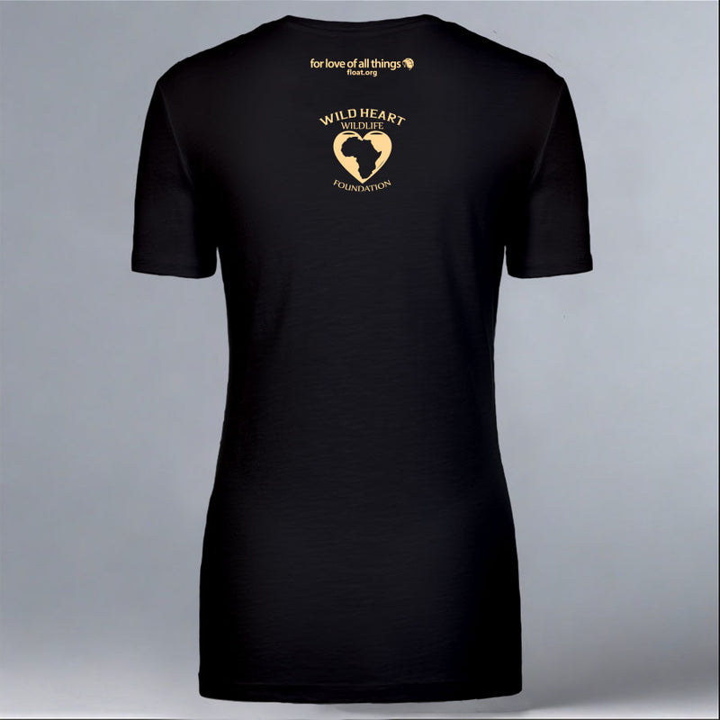 Protect Our Bushbabies - Ladies V-Neck - Black