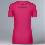 Jungle Friends - Ladies V-Neck - Raspberry