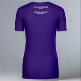 Jungle Friends - Ladies V-Neck - Purple Rush