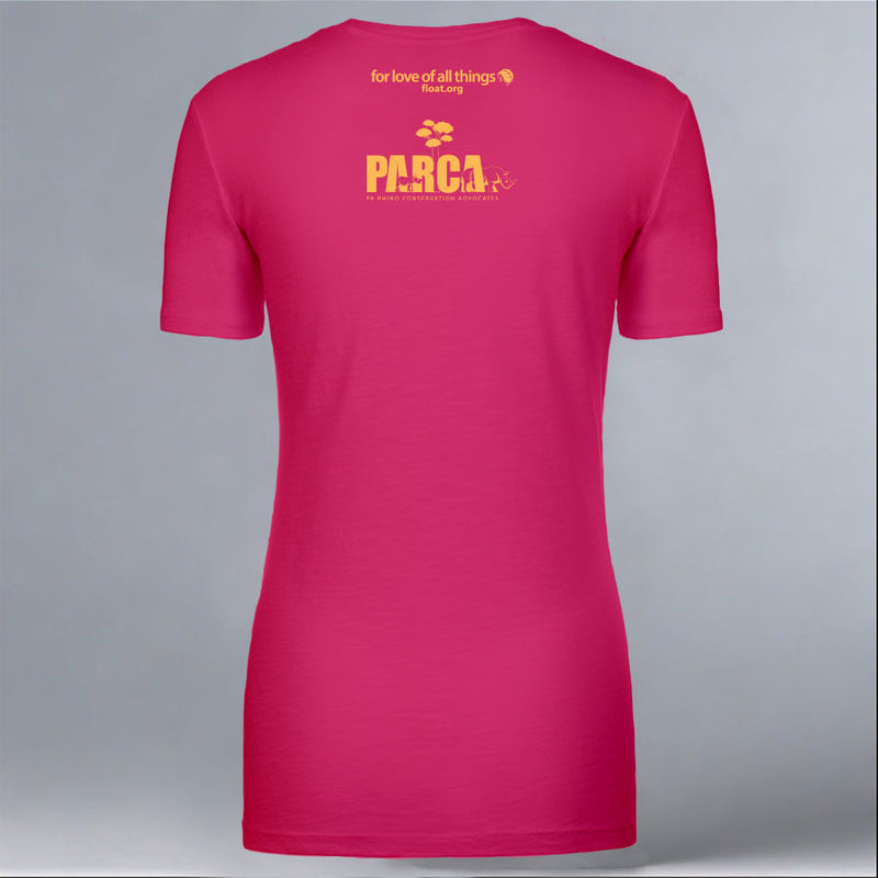 PARCA - Ladies V-Neck - Raspberry