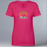 PARCA - Ladies V-Neck - Raspberry