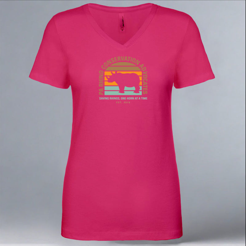 PARCA - Ladies V-Neck - Raspberry