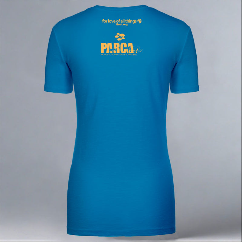PARCA - Ladies V-Neck - Turquoise