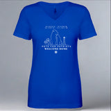 Pets for Patriots - Ladies V-Neck - Royal