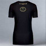 Rabbit Haven - Ladies V-Neck - Black