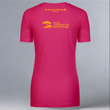 Rhino Conservation Partners - Ladies V-Neck - Raspberry