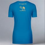 Save Giraffes Now - Ladies V-Neck - Turquoise