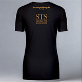 Saving the Survivors - Ladies V-Neck - Black