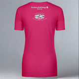 TIRN - Ladies V-Neck - Raspberry