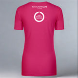 World Animal Protection - Ladies V-Neck - Raspberry