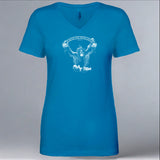 Cahaya - Ladies Fitted V-Neck - Turquoise