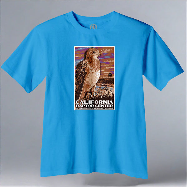 California Raptor Center - Youth - Turquoise