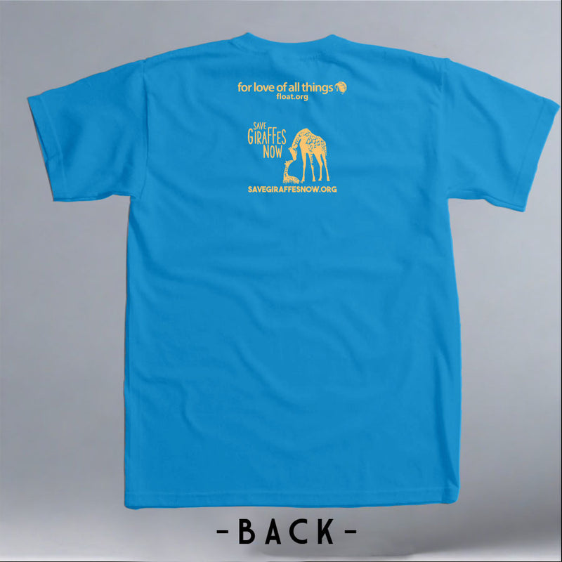Save Giraffes Now - Youth - Turquoise