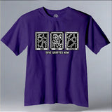 Save Giraffes Now - Youth - Purple Rush