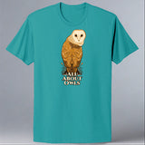 All About Owls - Adult - Teal