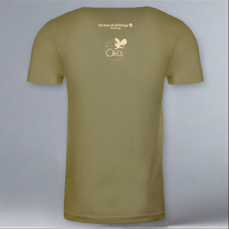 All About Owls - Adult - Light Olive