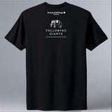 Following Giants - 100% ORGANIC Adult Allmade® Tee - Deep Black