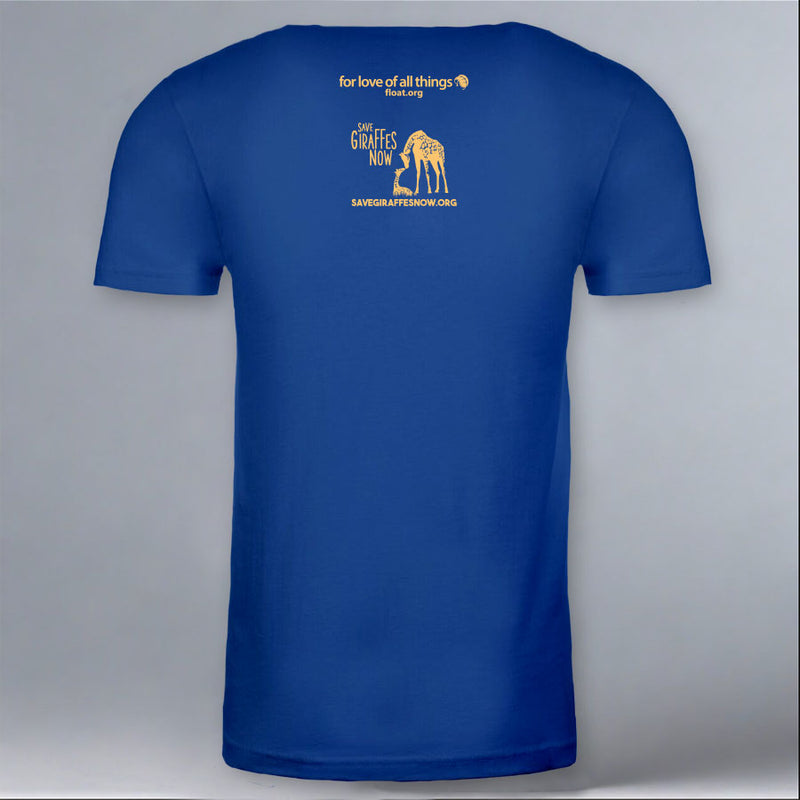 Save Giraffes Now - Adult - Cool Blue