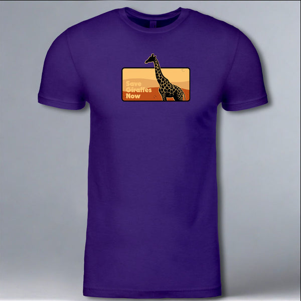 Save Giraffes Now - Adult - Purple Rush