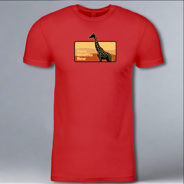 Save Giraffes Now - Adult - Red
