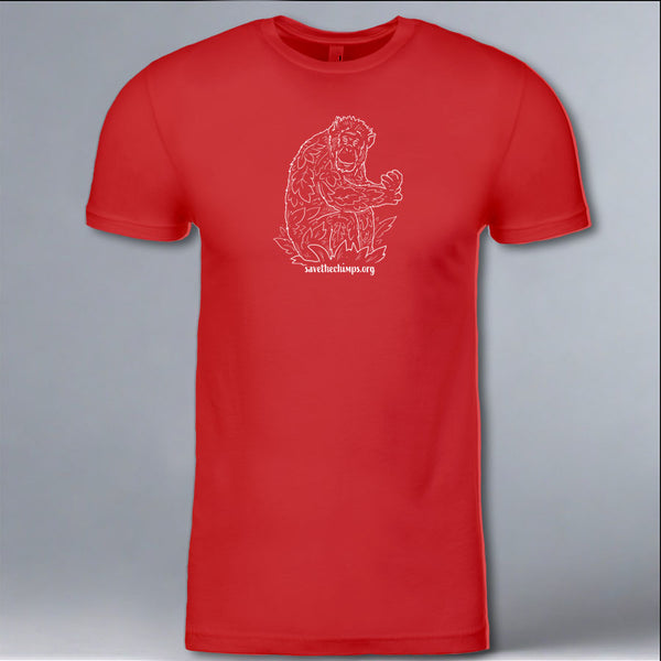 Save the Chimps - Adult - Red
