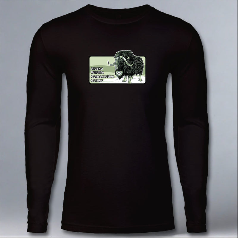 Alaska Wildlife Conservation Center - Adult Long Sleeve - Black