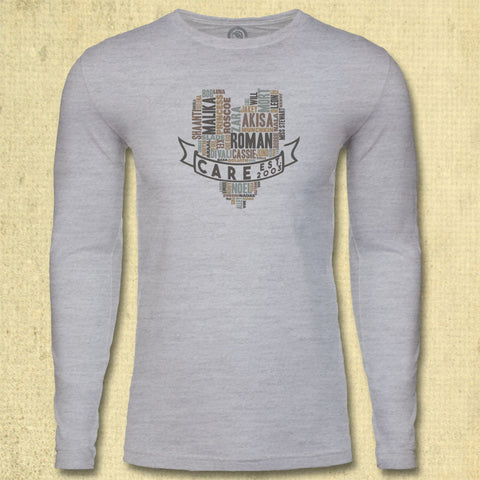 CARE 20 Years - Adult Long Sleeve - Heather Gray