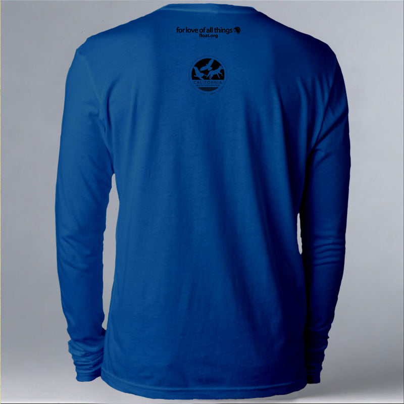 California Wildlife Center - Adult Long Sleeve - Cool Blue